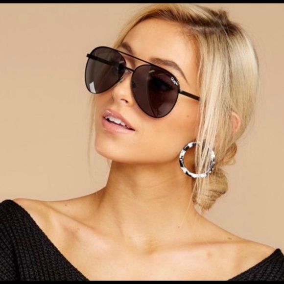 Quay Australia Accessories - Quay Vivienne Black/Smoke Sunglasses Brand New